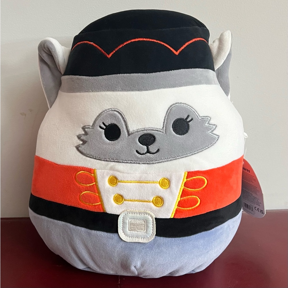 Squishmallows 12" Winter Fox Nutcracker Gracelynn Medium Plush
